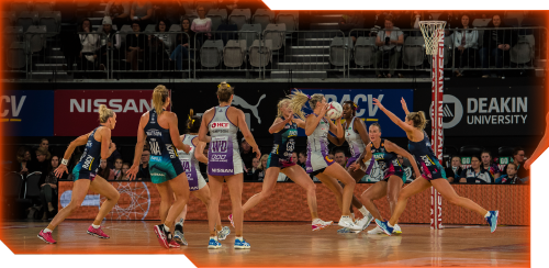 Netball mérkőzés